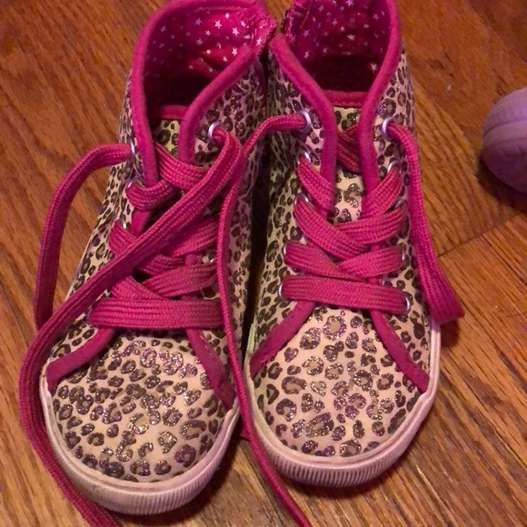 girls cheetah sneakers